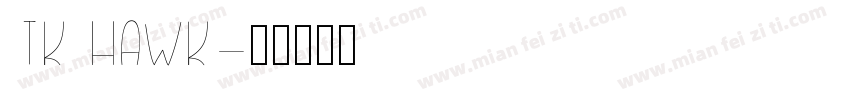 TK HAWK字体转换